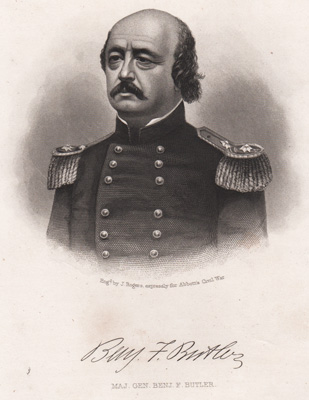 MAJOR GENERAL BENJAMIN F. BUTLER